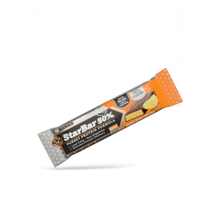 Named Sport Starbar 50% Lemon Tarte Sabor Barrita 40g