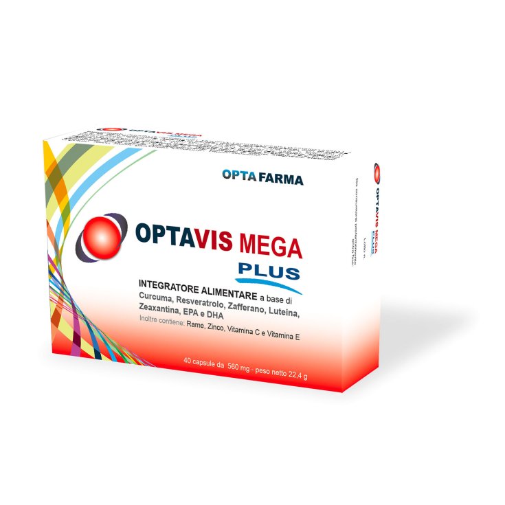 OptaFarma Optavis Mega Plus Complemento Alimenticio 40 Comprimidos