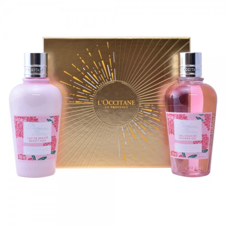 Loccitane Pivoine Flora Gel De Ducha 250ml Set 2 Partes 2018