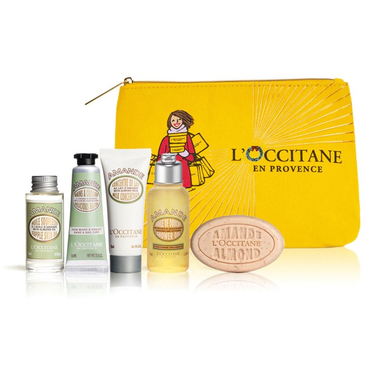 Loccitane Amande Aceite De Ducha 35ml Set 6 Piezas 2018