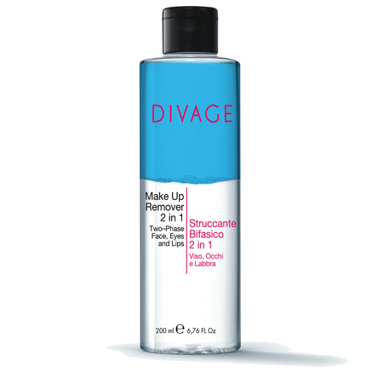 Divage Desmaquillador Bifásico 2 en 1 Rostro Ojos Labios 200ml