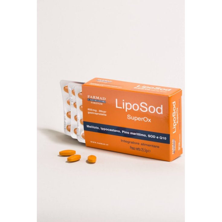 Farmad Laboratori Liposod Complemento Alimenticio 30 Comprimidos 850mg