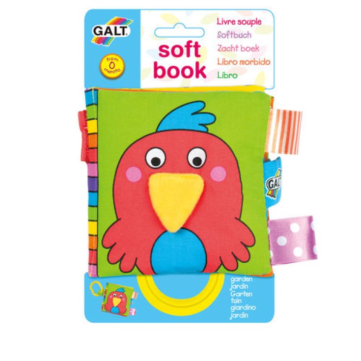 Galt Soft Book Tela Folletos Parrot Design 1 Pieza
