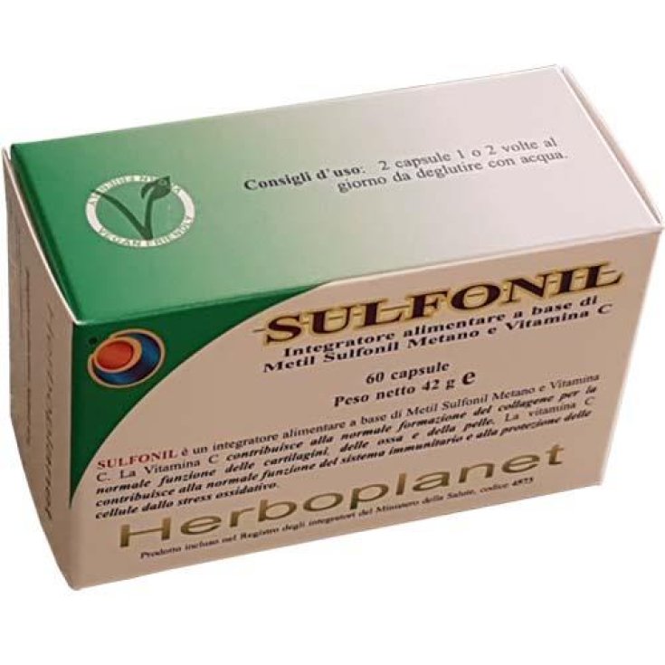 Herboplanet Sulfonil Complemento Alimenticio 60 Cápsulas