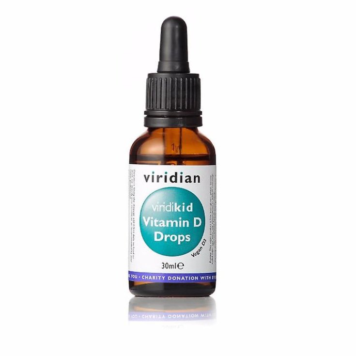 Viridian Vitamina D3 400iu Suplemento Alimenticio Gotas 30ml