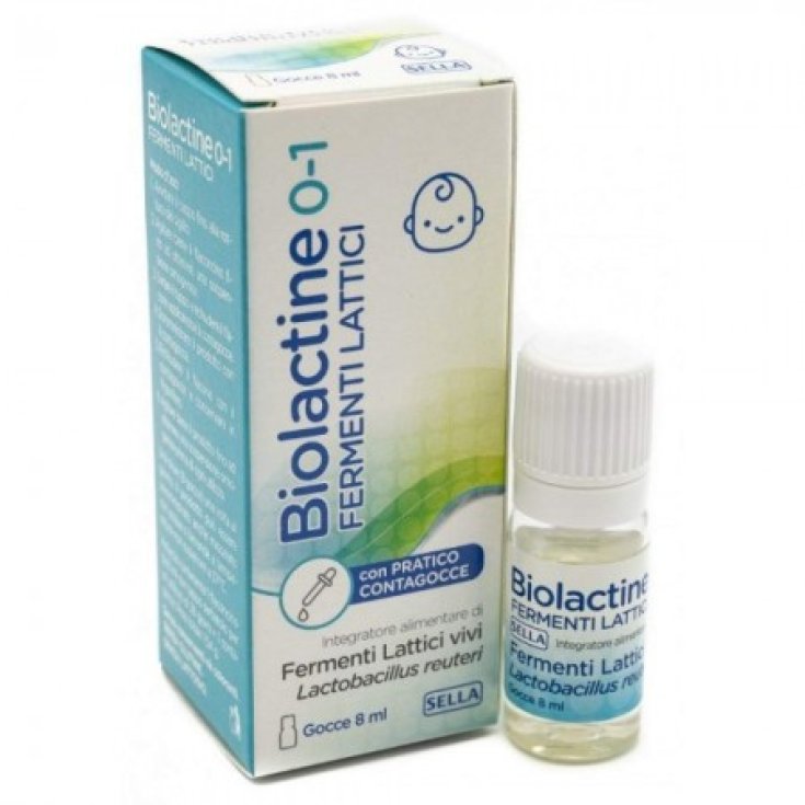 Sella Biolactine 0-1 Fermentos Lácticos En Gotas 8ml