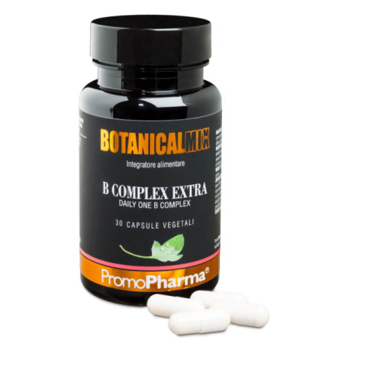 PromoPharma BotanicalMix B Complex Complemento Alimenticio Extra 30 Cápsulas Vegetales