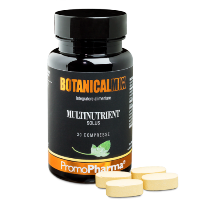 PromoPharma BotanicalMix Complemento Alimenticio Multinutriente Solus 30 Comprimidos