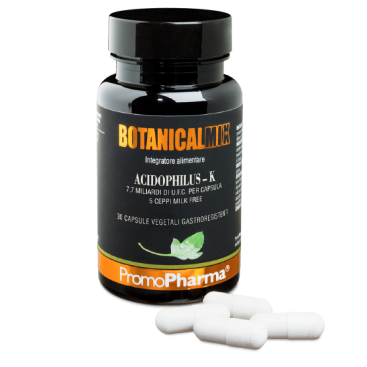 PromoPharma BotanicalMix Acidophilus-K Complemento Alimenticio 30 Comprimidos