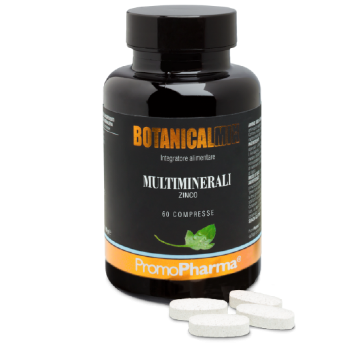 PromoPharma BotanicalMix Multiminerals Zinc Complemento Alimenticio 60 Comprimidos