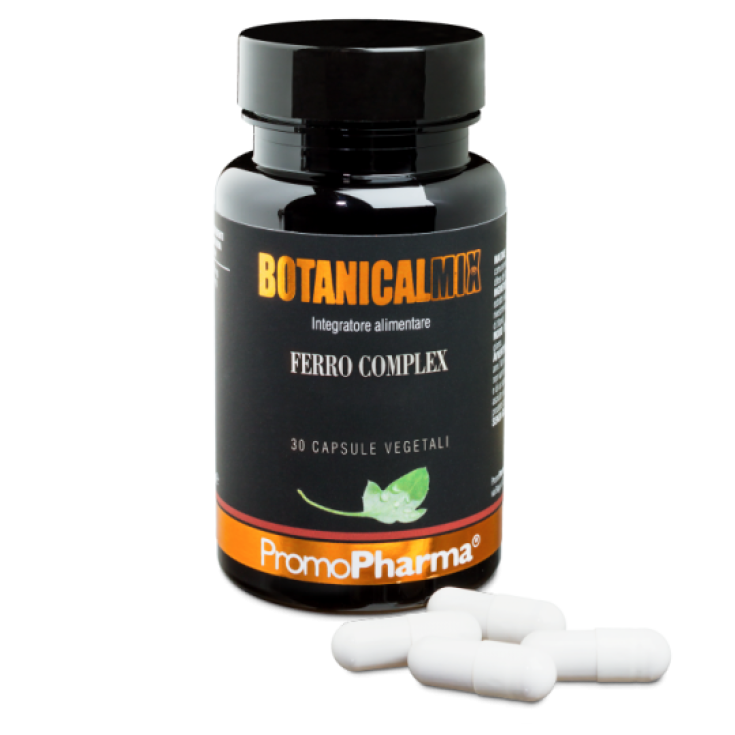 PromoPharma BotanicalMix Ferro Complex Complemento Alimenticio 30 Cápsulas