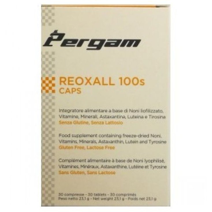 Pergam Reoxall 100s Caps Complemento Alimenticio 30 Comprimidos