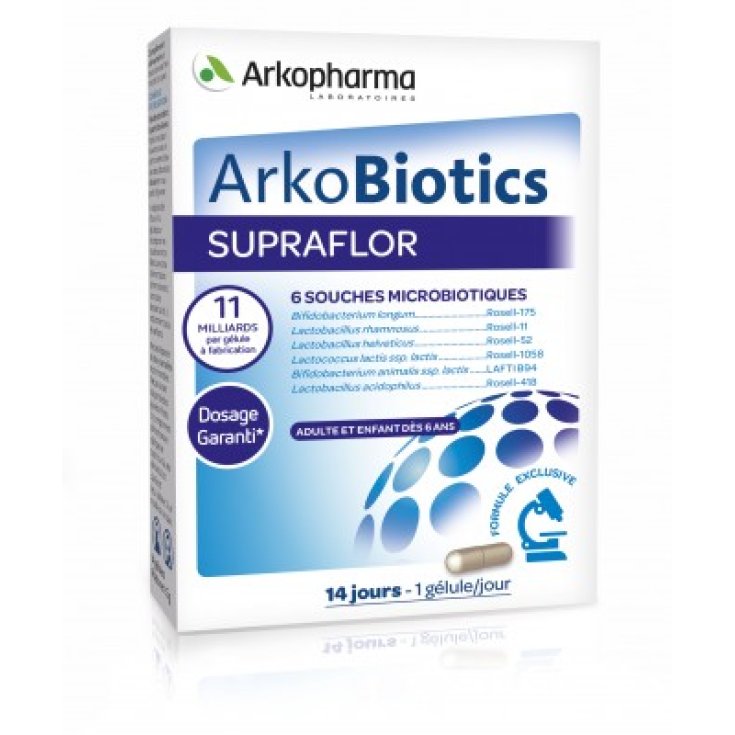 Arkopharma ArkoBiotics Supraflor Complemento Alimenticio 30 Cápsulas
