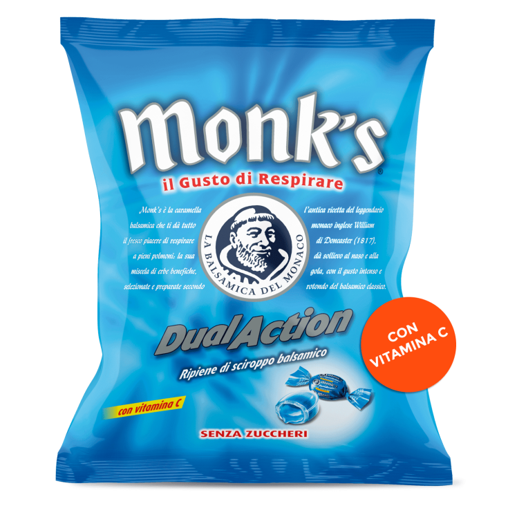 Monk's Caramelos Dobles Sin Azúcar 60g