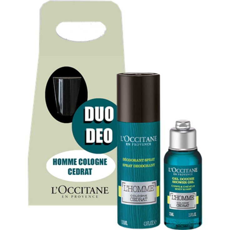 Kit Colonia Cedrat L'Occitane Homme 2018