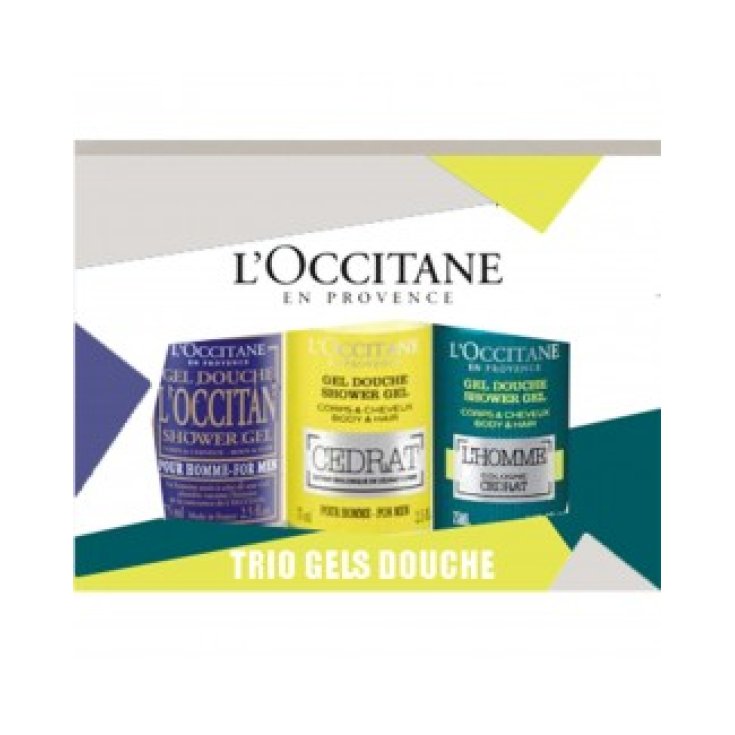 L'Occitane Trio Gel Ducha Homme 2018