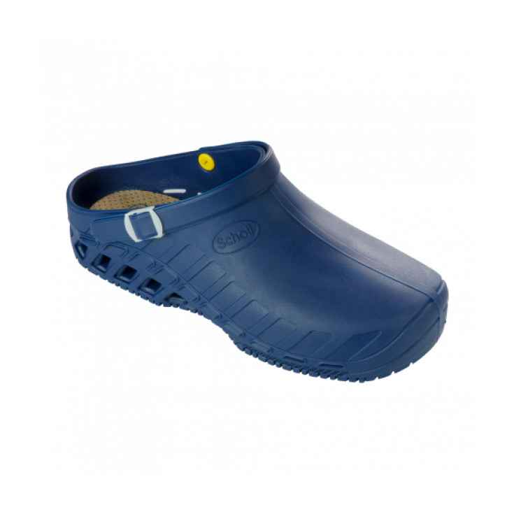 Plantilla Scholl Clog Evo Extraíble Memory Cojín Color Azul Talla 36-37