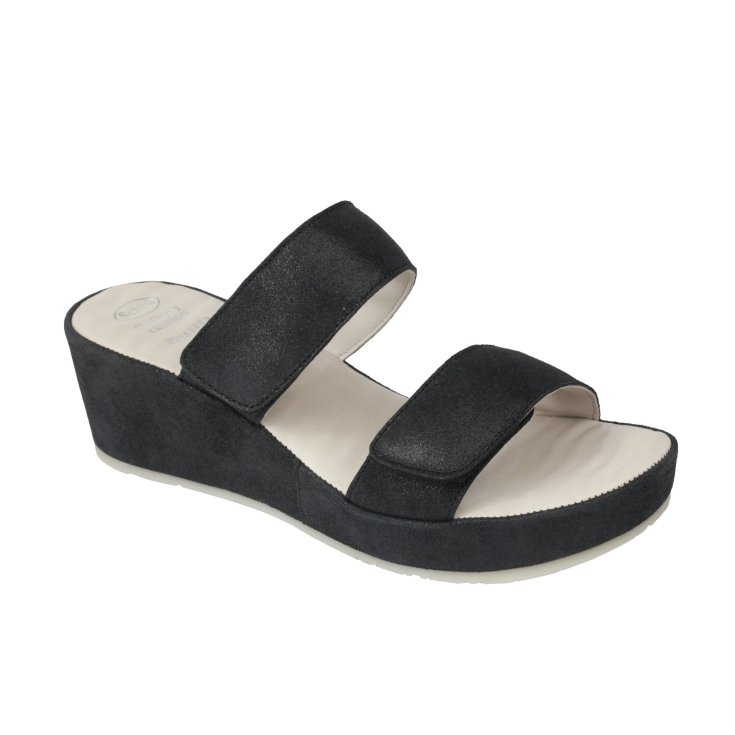 Dr. Scholl's Cora Suede Mujer Negro 39