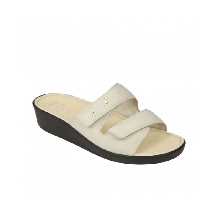 Zapato Mujer Scholl® Mariele En Nubuk Plantilla Memory Cushion® Color Blanco Número 38