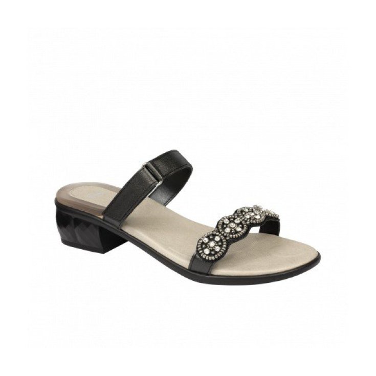 Dr Scholl Euribia Sandalia Polipiel + Abalorios Color Negro Talla 41