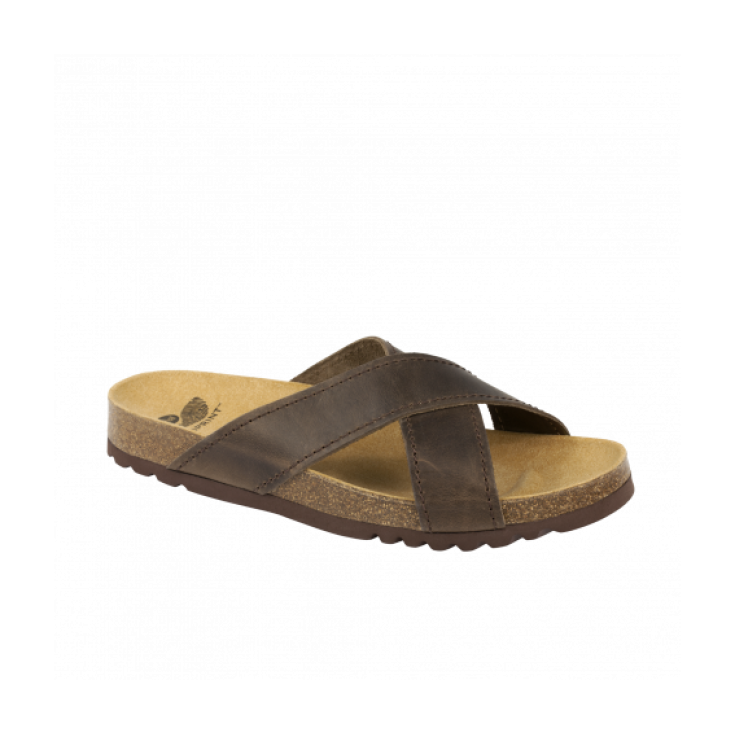 Dr Scholl Tangor Zapatilla Hombre Bandas Cruzadas Color Marrón Talla 39