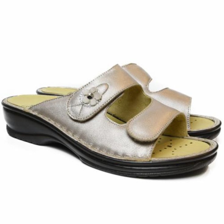 Dr Scholl Barrie Pantuflas Mujer Doble Tirantes Color Beige Talla 41