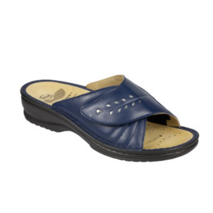 Zapatilla Mujer Dr Scholl Berny Piel Color Azul Talla 41