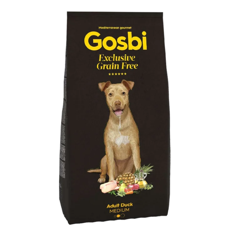 Gosbi Exclusive Grain Free Adult Pato Mediano 3kg
