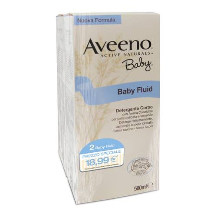 Lote Aveeno Baby Fluid 500ml