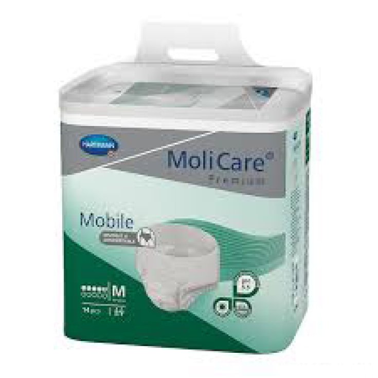 Molicare Mobile Pull 5g M 22% 14 Piezas