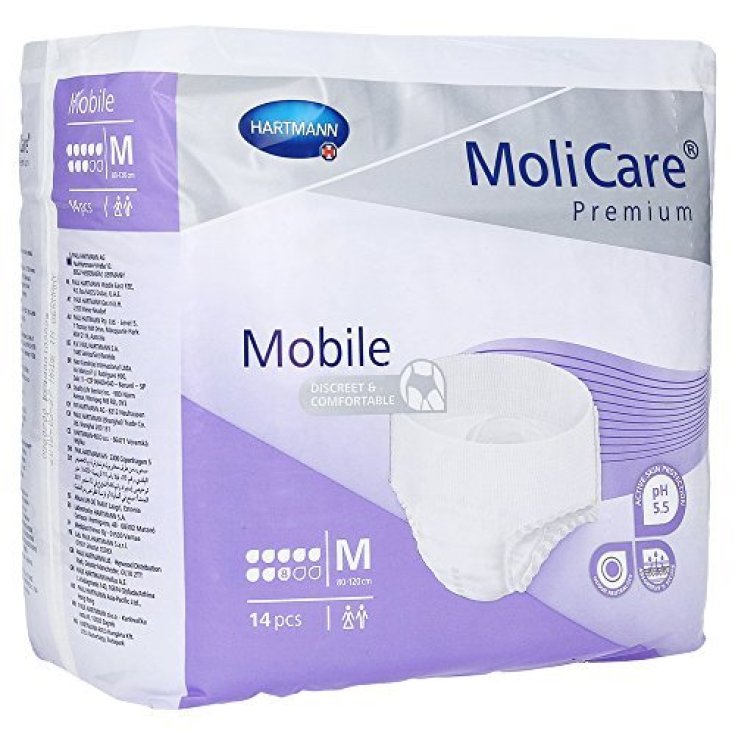 Hartmann MoliCare Premium Mobile Pull 8 Gotas Talla M 22% 14 Piezas