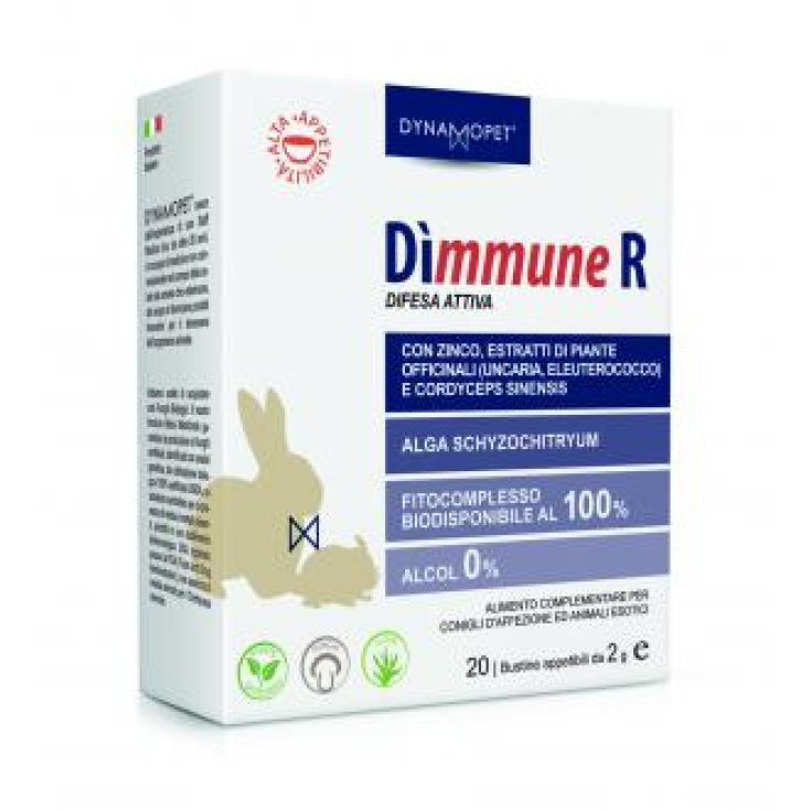 Dynamopet Dìmmune R Active Defense Complemento Alimenticio 20 Sobres x2g