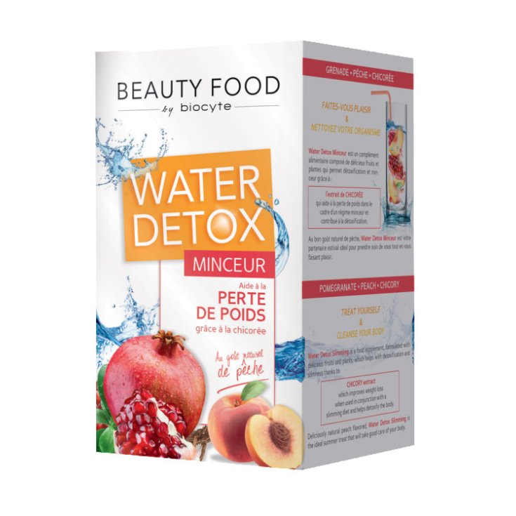 Biocyte Water Detox Complemento Alimenticio Adelgazante 7 Dosis x 16g