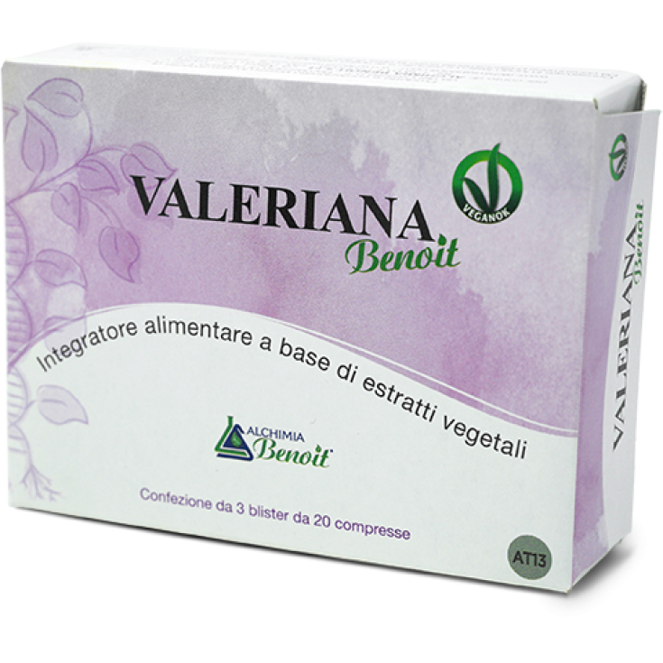 Valeriana Benoit Complemento Alimenticio 60 Comprimidos