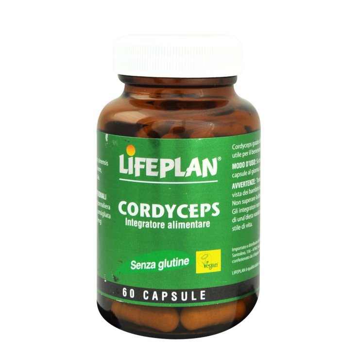 Lifeplan Products Cordyceps Suplemento Alimenticio Sin Gluten 60 Cápsulas