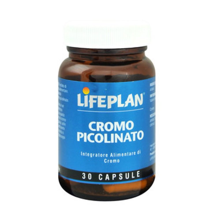 Lifeplan Picolinato de Cromo Complemento Alimenticio 30 Cápsulas