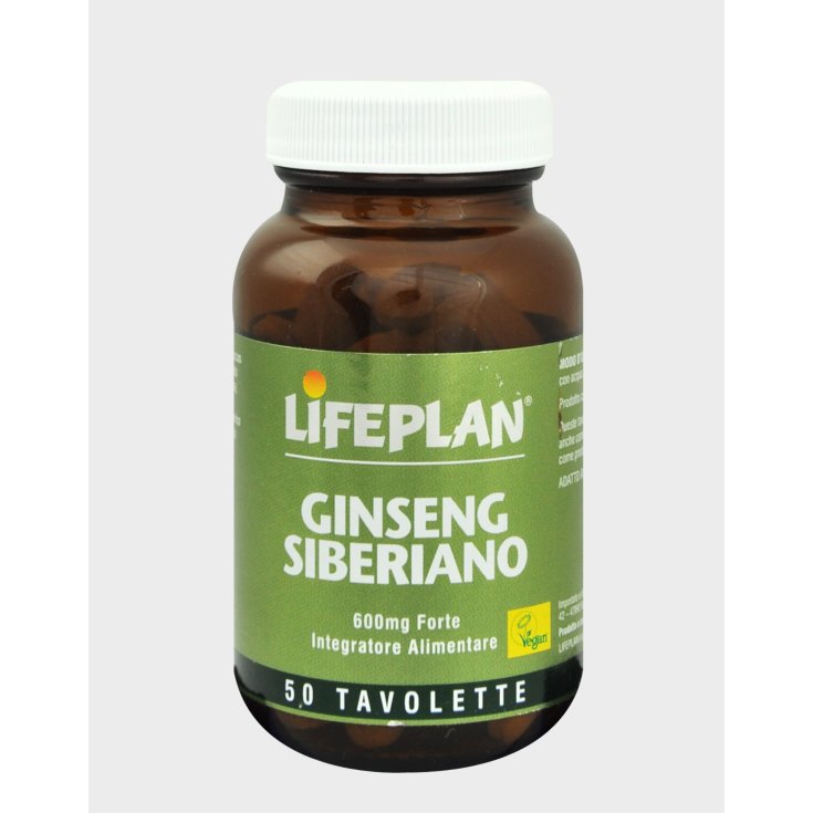 Lifeplan Ginseng Siberiano Complemento Alimenticio 50 Comprimidos