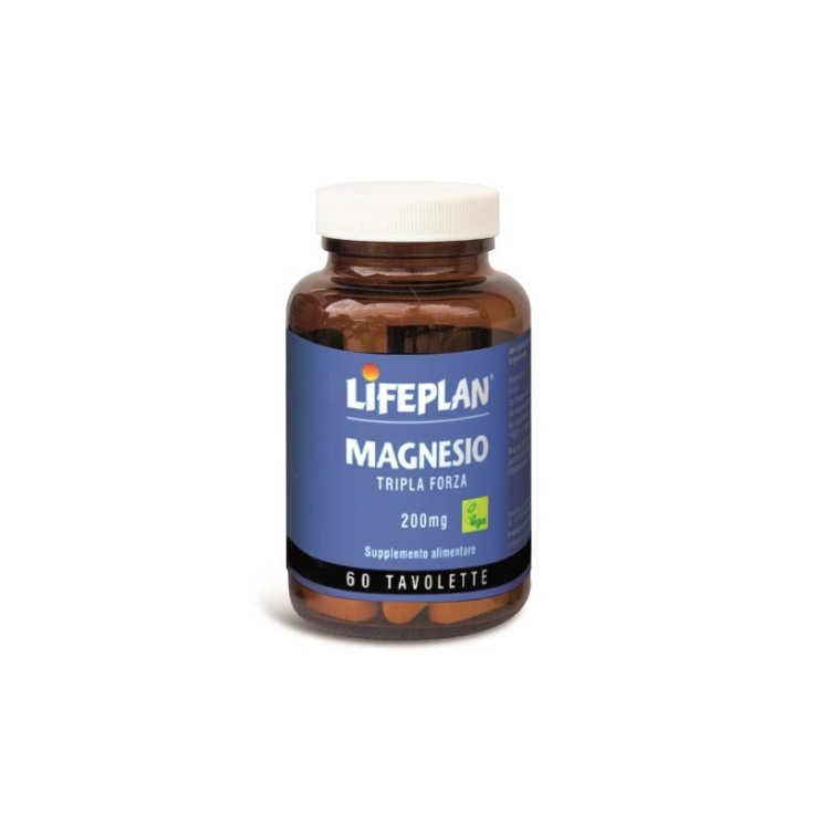Lifeplan Products Suplemento alimenticio de triple fuerza de magnesio 60 tabletas