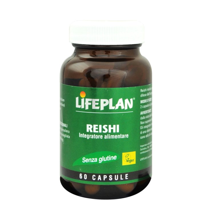 Lifeplan Products Reishi Complemento Alimenticio Sin Gluten 60 Cápsulas