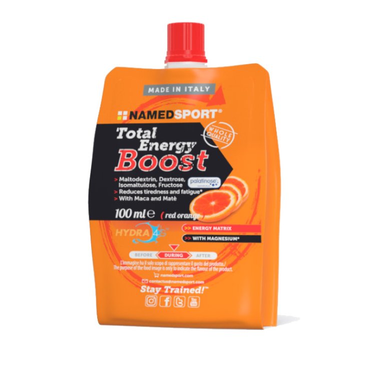 Named Sport Total Energy Boost Rojo Naranja 100ml