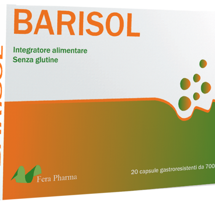 Fera Pharma Barisol Complemento Alimenticio 20 Cápsulas Gastrorresistentes