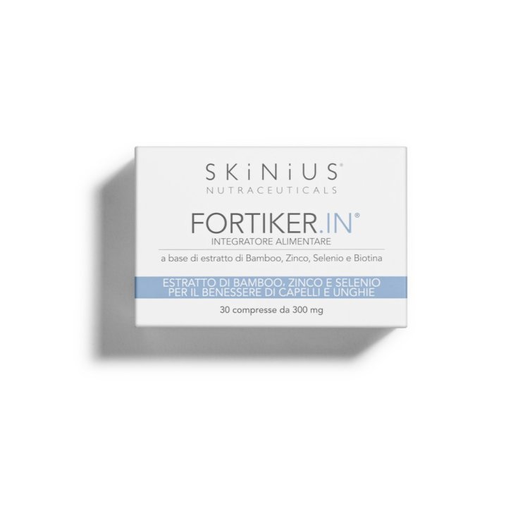 Skinius Fortiker .En Complemento Alimenticio Para Cabello Y Uñas 30 Comprimidos De 300mg