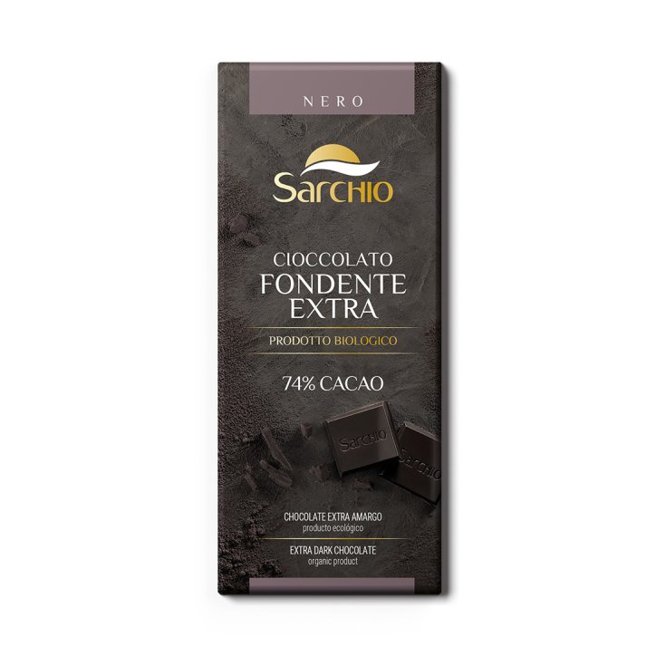 Sarchio Barrita Chocolate Extra Negro Sin Gluten 80g
