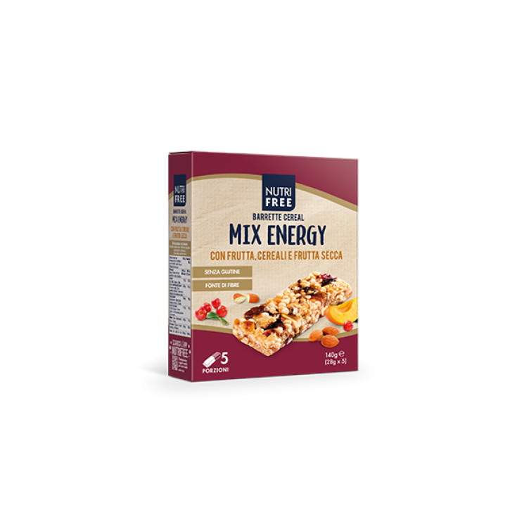 Nutrifree Cereal Mix Barritas Energéticas Sin Gluten 28gx5