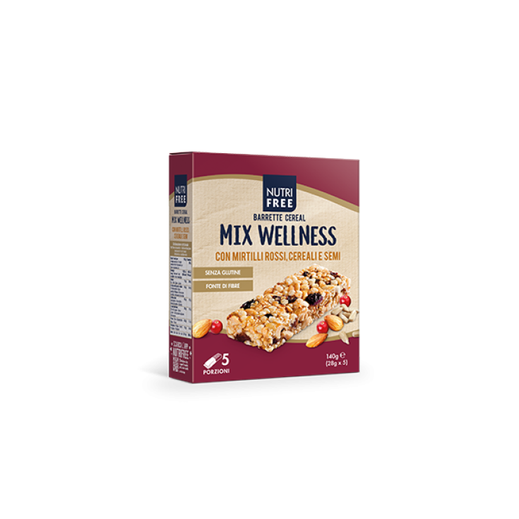 Nutrifree Cereal Mix Barritas Bienestar Sin Gluten 28gx5