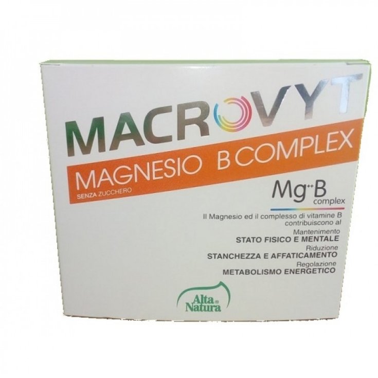 Alta® Natura Macrovyt Magnesio Complejo B 18 Sobres