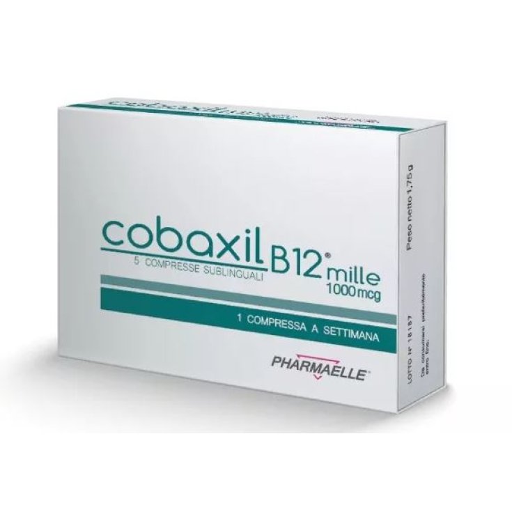 Cobaxil B12 1000mcg Complemento Alimenticio 5 Comprimidos