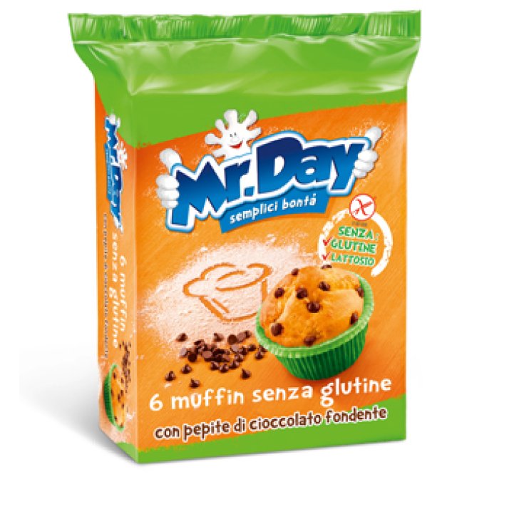 Mr Day Muffin Con Nuggets De Chocolate Sin Gluten 252g