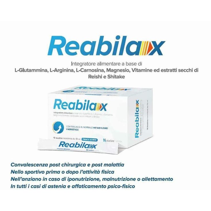 Audax Pharma Reabilax Complemento Alimenticio 15 Sobres 10ml