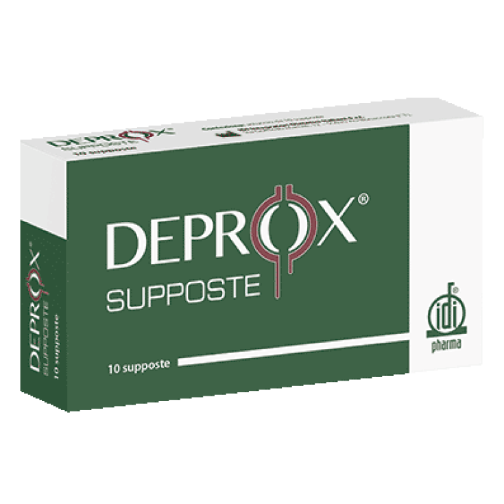 Deprox 10 Supositorios